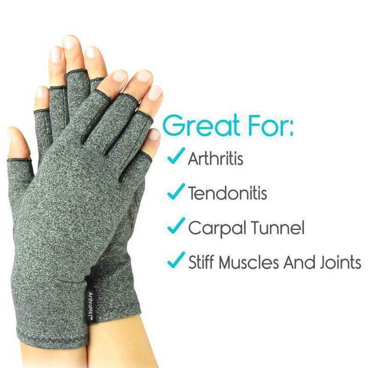 Guantes de compresión para artritis